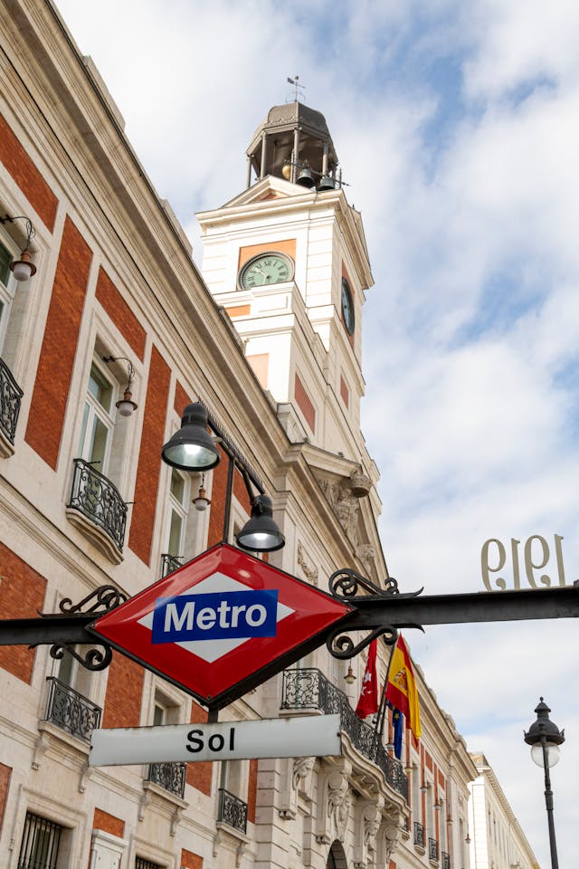 La estacSol del Metro de Madrid.